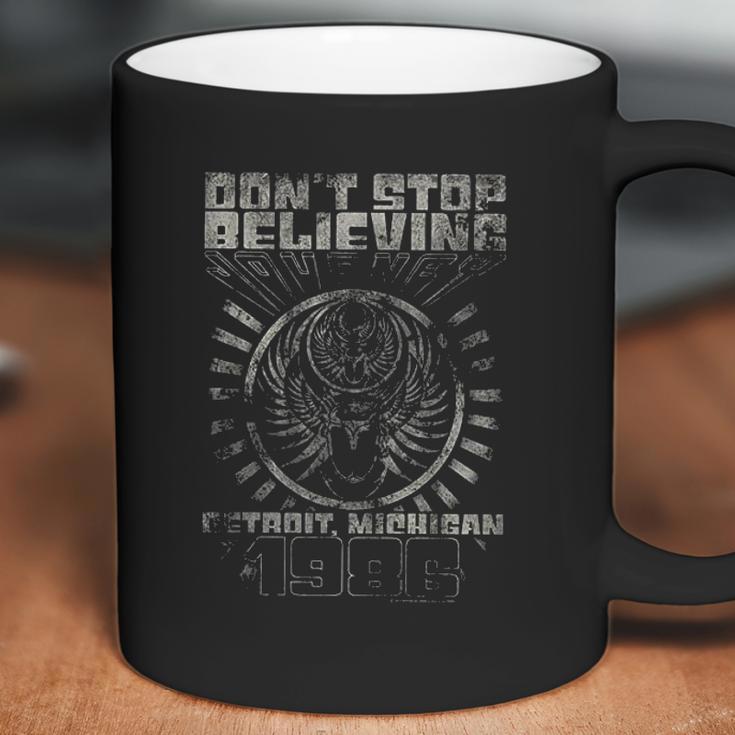 Dont Stop Believing Detroit Album Guitar Cover Rock Band Junior Coffee Mug