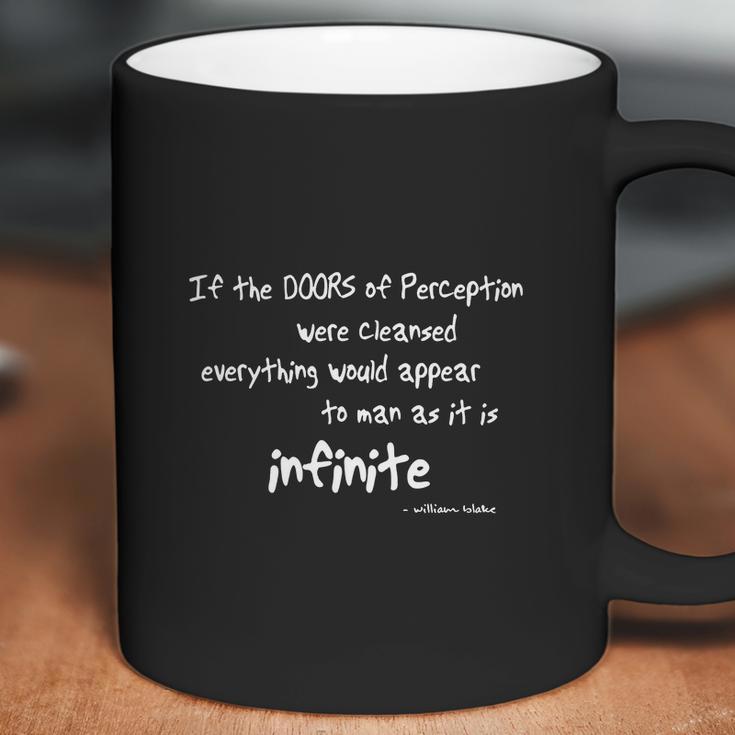 Doors Of Perception T-Shirt William Blake Quote Tee Shirt Coffee Mug