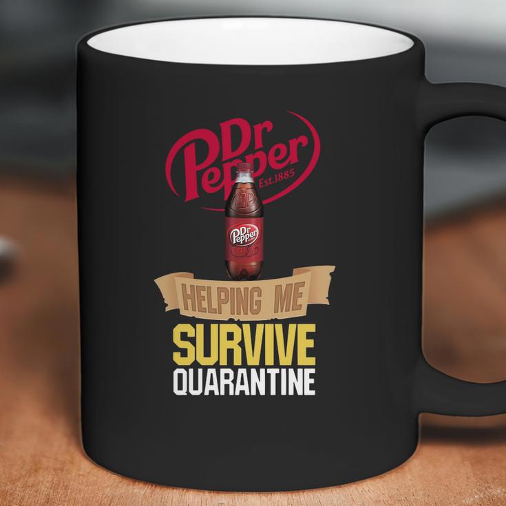 Dr Pepper Est 1885 Helping Me Survive Quarantine Coffee Mug