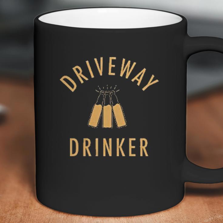 Driveway Drinker Social Distancing Fun Coffee Mug