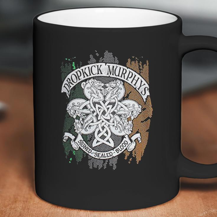 Dropkick Murphys Mens Knotwork Flag Coffee Mug