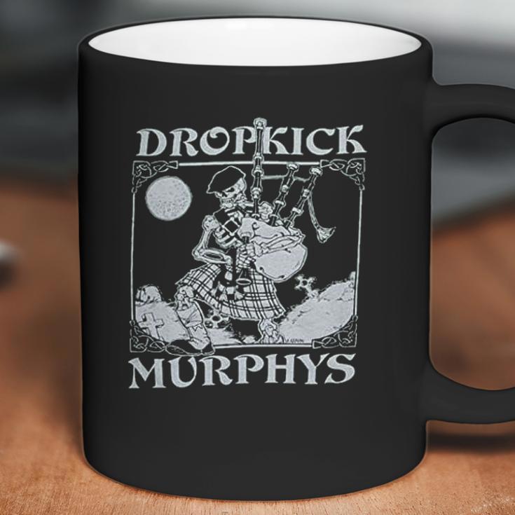 Dropkick Murphys Mens Vintage Skeleton Piper Coffee Mug