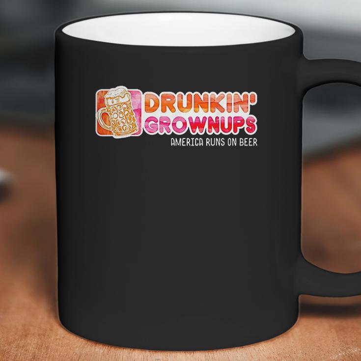 Drunkin Grownups American Coffee Mug