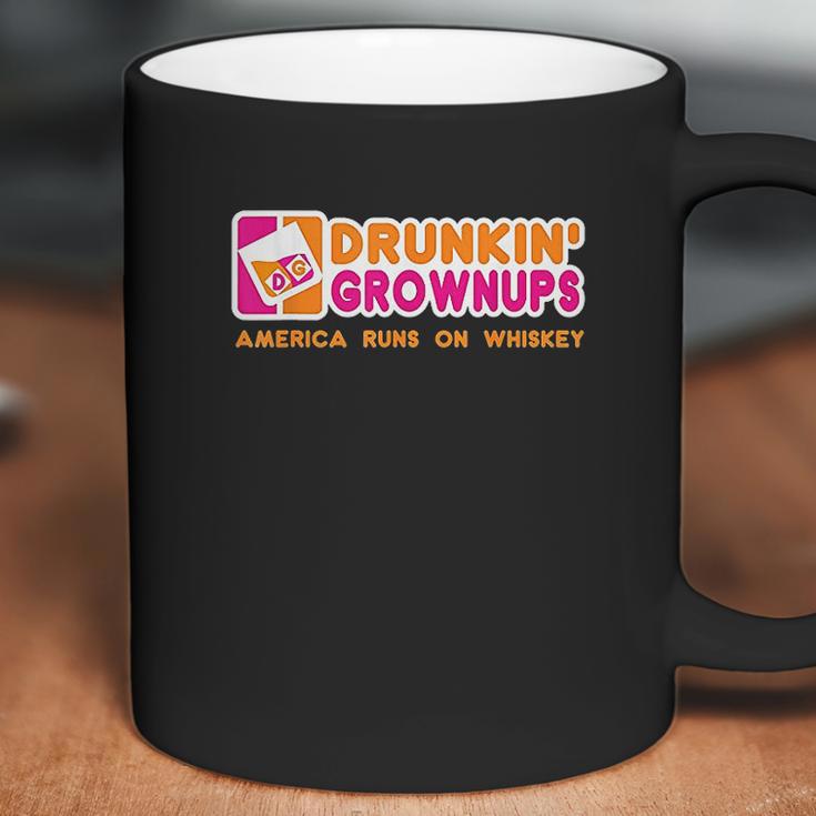 Drunkin Grownups Whiskey Drinker Coffee Mug