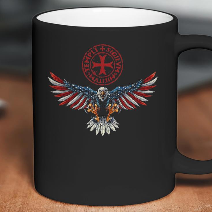 Eagle And Symbol Of Knights Templar Coffee Mug