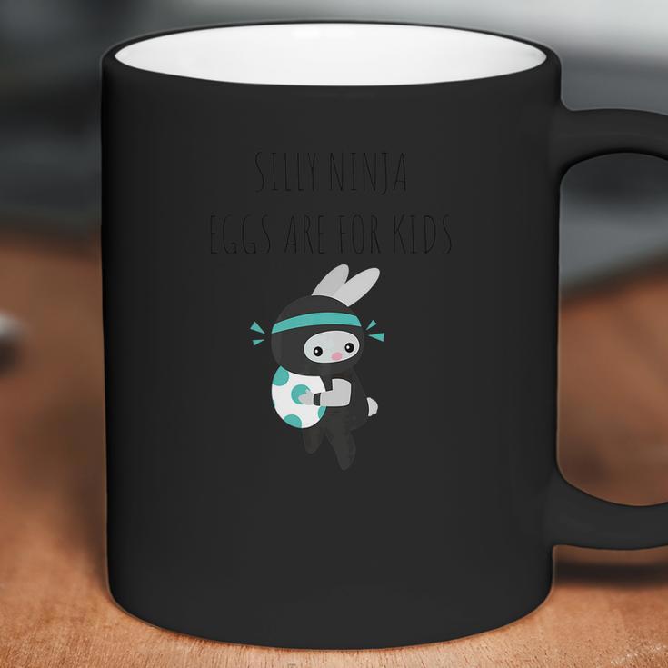 Easter Funny Rabbit Ninja Thief Coffee Mug