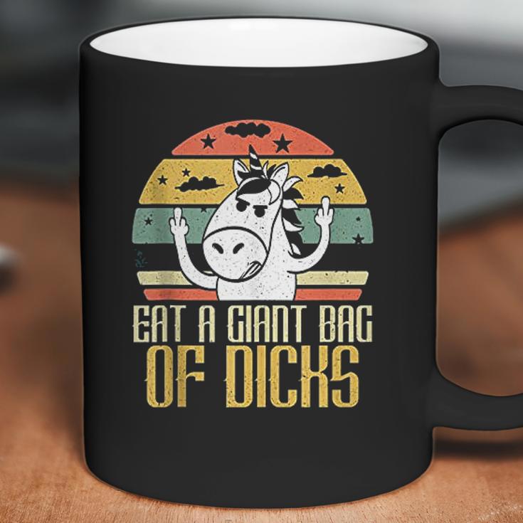 Eat A Giant Bag Of Dicks Funny Unicorn Coffee Mug