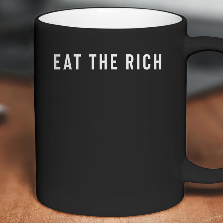 Eat The Rich Anarchist Coffee Mug