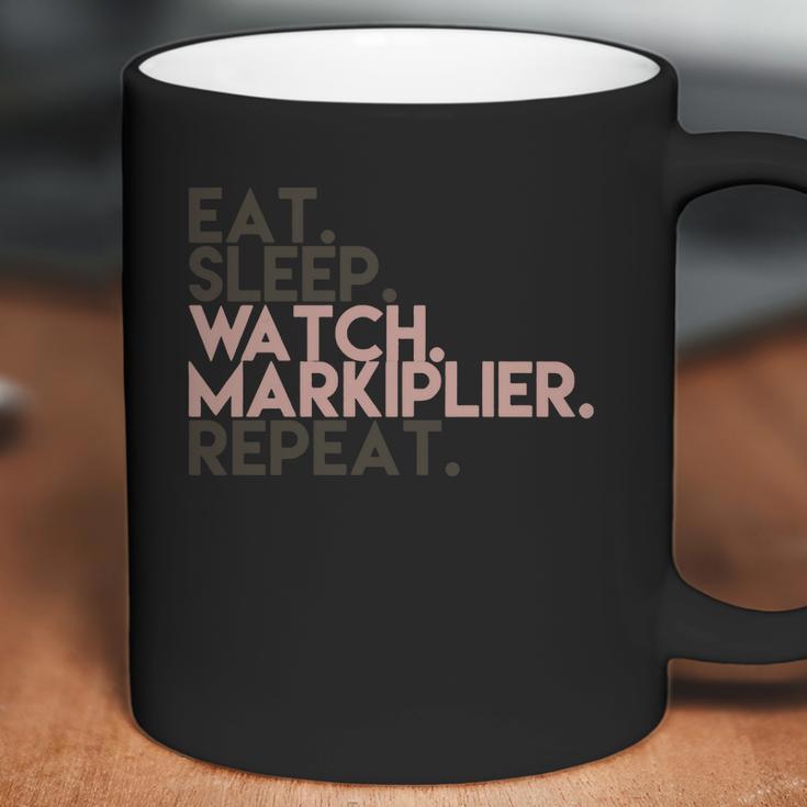 Eat Sleep Watch Markiplier Repeat T-Shirt Coffee Mug