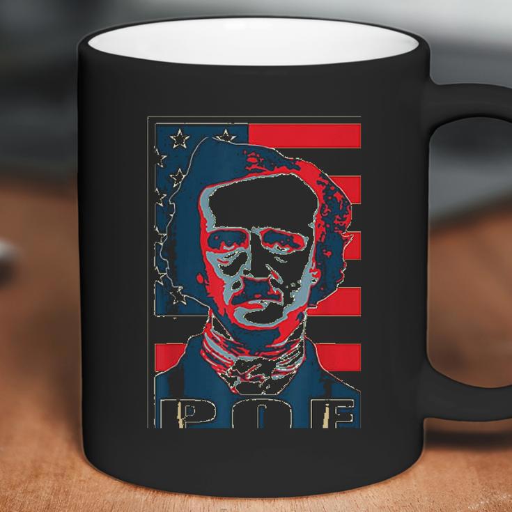 Edgar Allan Poe American Propaganda Pop Art Coffee Mug