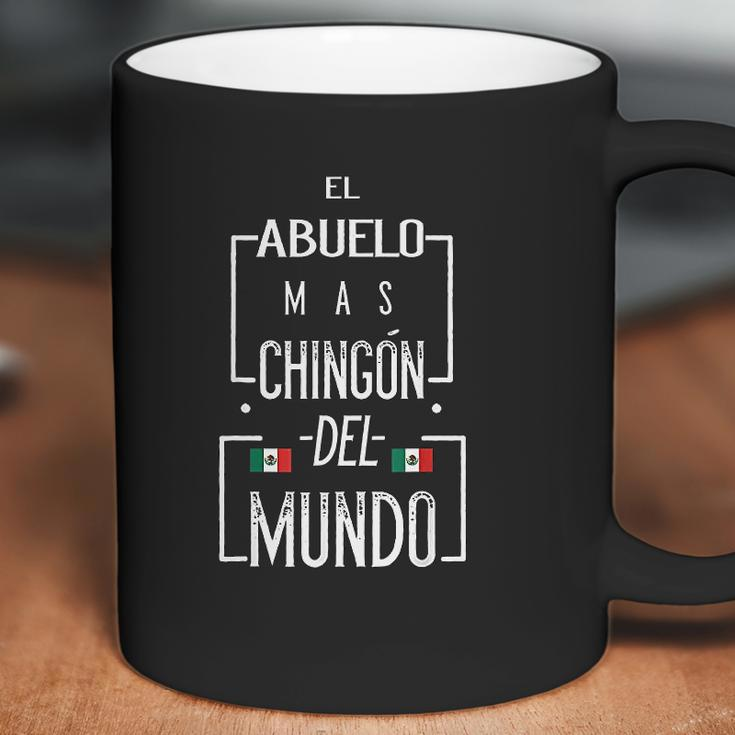 El Abuelo Mas Chingon Mexican Flag Coffee Mug