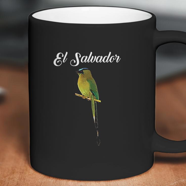 El Salvador Torogoz National Bird Salvadorian Pupusas Flag Coffee Mug