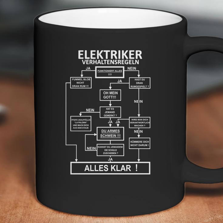 Elektriker Verhaltensregeln Coffee Mug