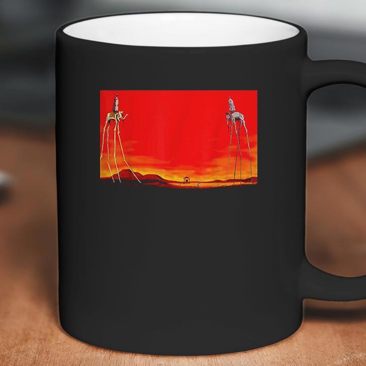 The Elephants Famous Painting By Dali Coffee Mug