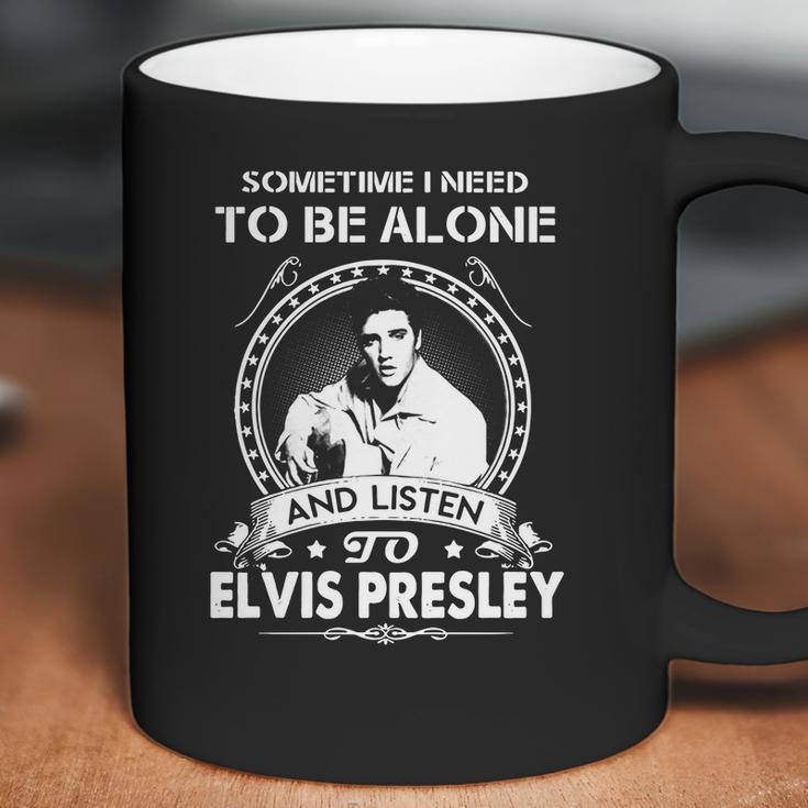 Elvis Presley Alonelisten Coffee Mug