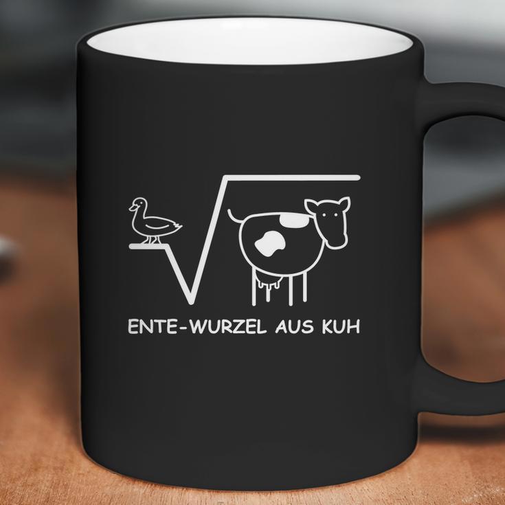 Ente Wurzel Aus Kuh Mathe Coffee Mug