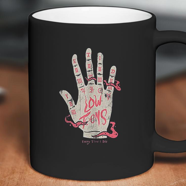 Every Time I Die Palmreader Official Merchandise Coffee Mug