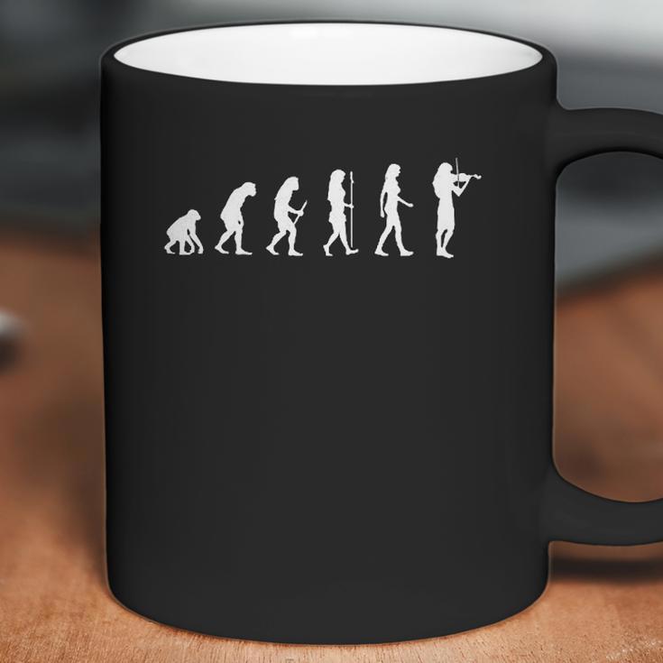 Evolution Violinist Coffee Mug