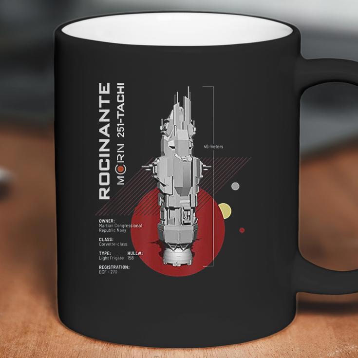 The Expanse Rocinante Ship Coffee Mug