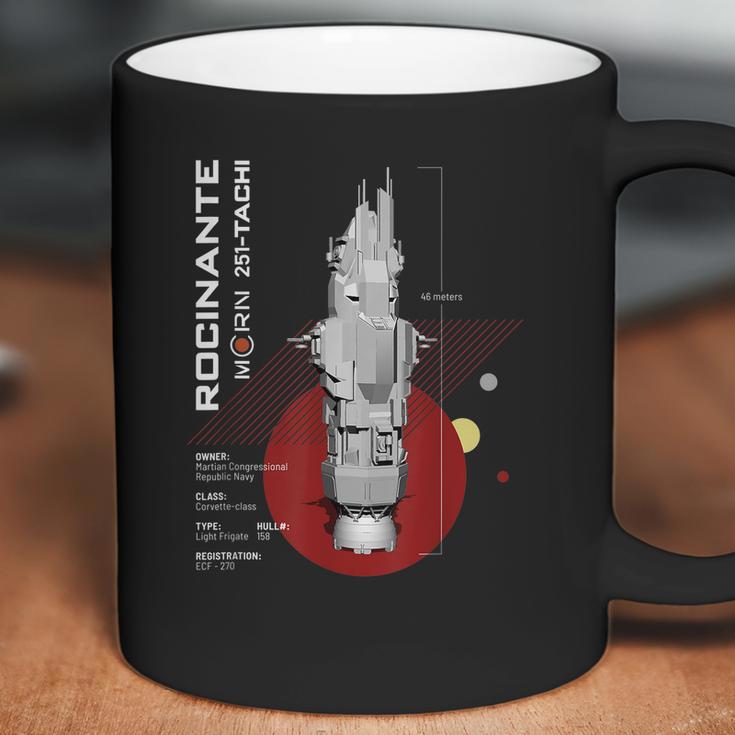 The Expanse Rocinante Ship T-Shirt Coffee Mug