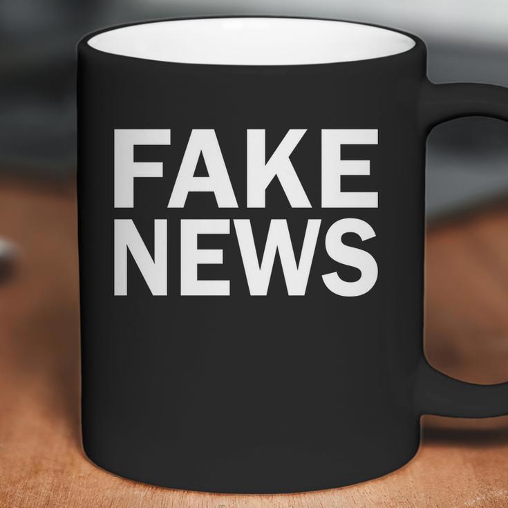 Fake News Bold Text Coffee Mug