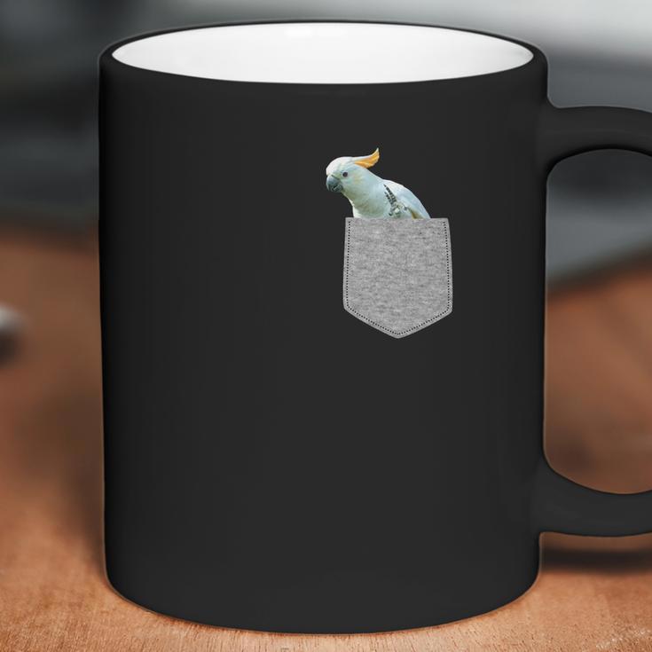 Fake Pocket Cockatoo Funny Bird In Your Pocket Tee Coffee Mug