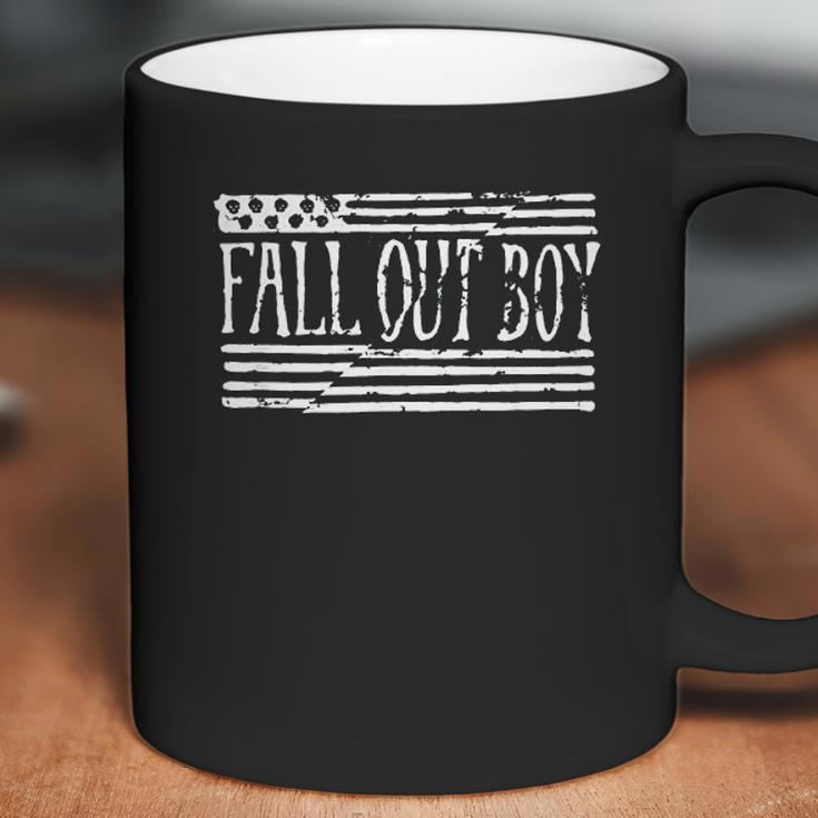 Fall Out Boy Split Flag Coffee Mug