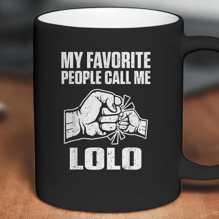 My Favorite People Call Me Lolo Filipino Grandpa Gift Coffee Mug