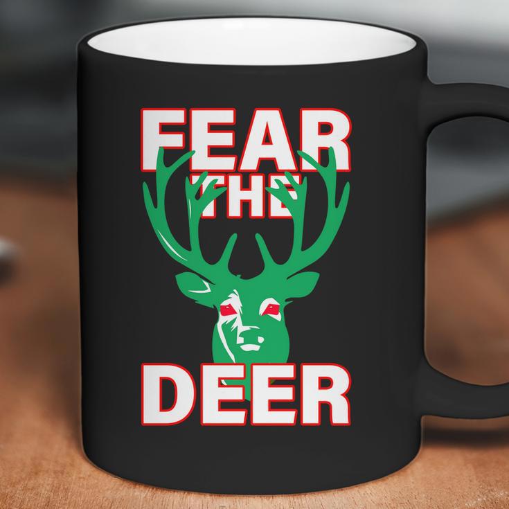 Fear The Deer Basketball Playoffs Graphic Design Printed Casual Daily Basic Coffee Mug