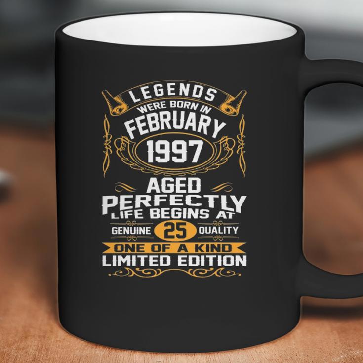 February 1997 25Th Birthday Gift 25 Years Old Men Women Coffee Mug