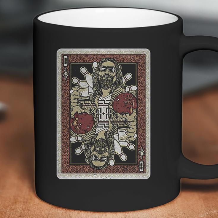 Fifth Sun The Big Lebowski Dude Playing Card Coffee Mug