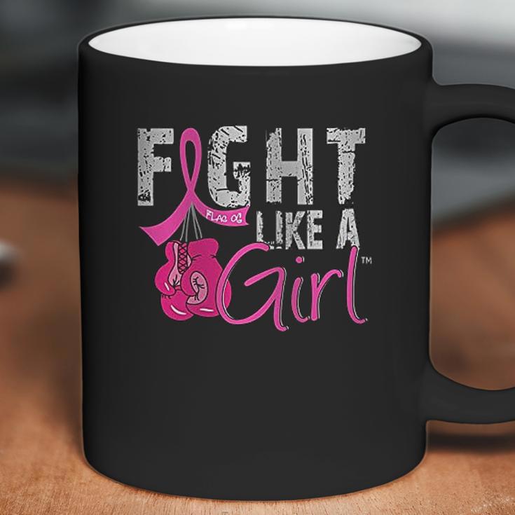 Fight Like A Girl Canker Boxing Glove Coffee Mug