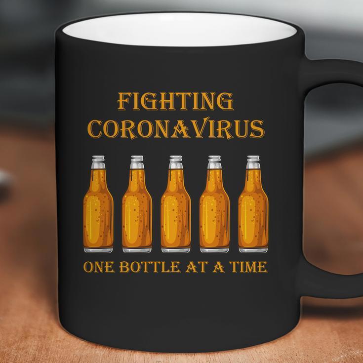 Fighting Virus One Bottle At A Time Coffee Mug