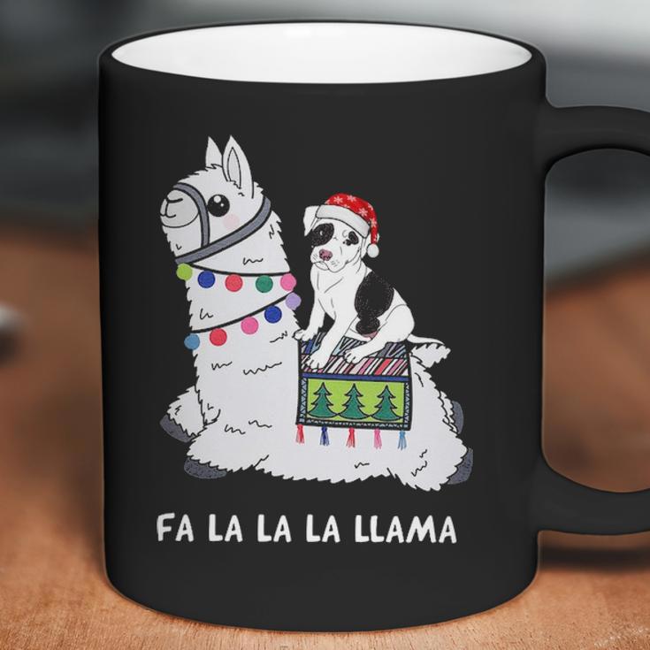 Fla La La Llama Pitbull Is Riding Llama FunnySh Coffee Mug