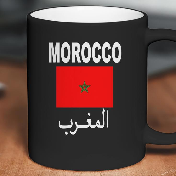 Flag Morocco T-Shirt Cool Moroccan Flag Unisex Top Tee Coffee Mug