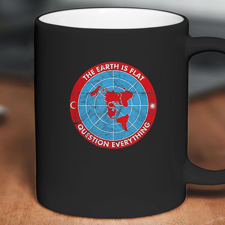 Flat Earth Society Theory Conspiracy Vintage Coffee Mug