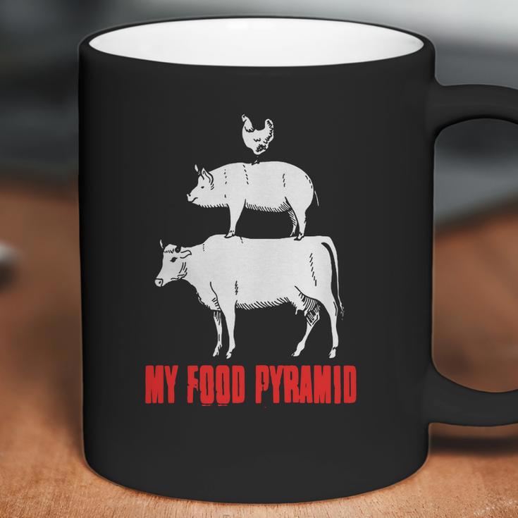 My Food Pyramid Shirt - Meat Lover Tshirt Coffee Mug