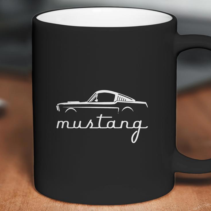 Ford Mustang Fastback Vintage Coffee Mug