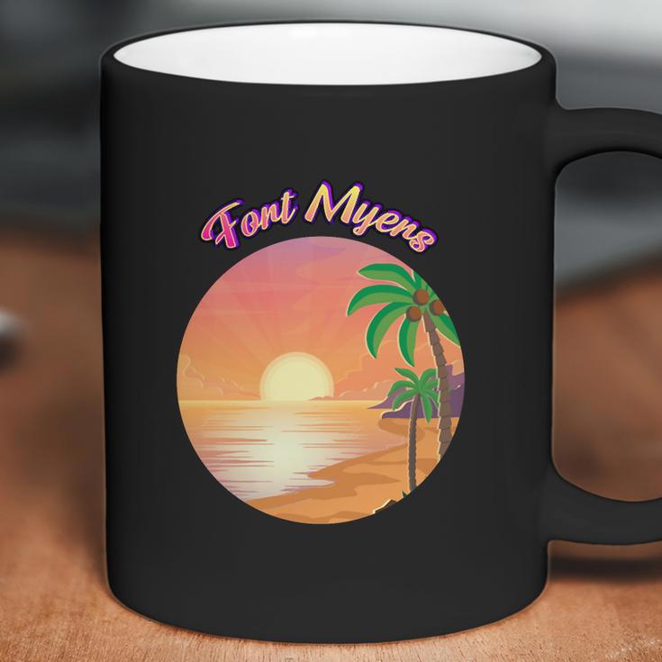 Fort Myers Florida Summer Vacation Souvenir Graphic Design Printed Casual Daily Basic Coffee Mug