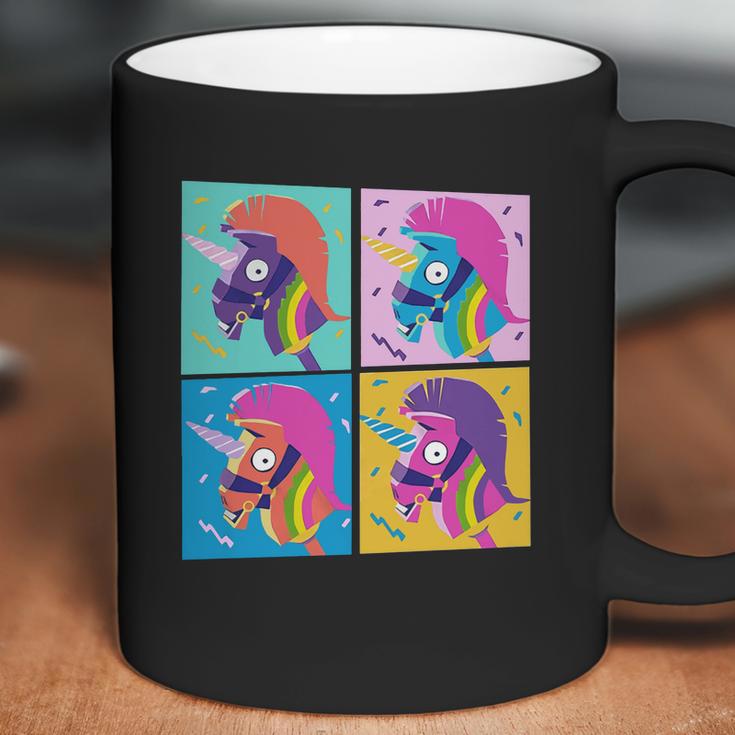 Fortnite Unicorn Llama Rainbow Coffee Mug