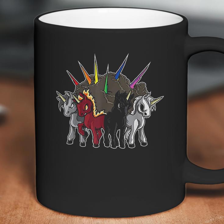 The Four Unicorns Of The Apocalypse Coffee Mug