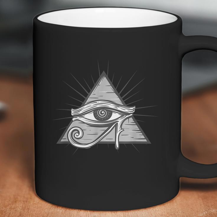 Freemason Mason Illuminati Circle Occult Conspiracy Gift Graphic Design Printed Casual Daily Basic Coffee Mug