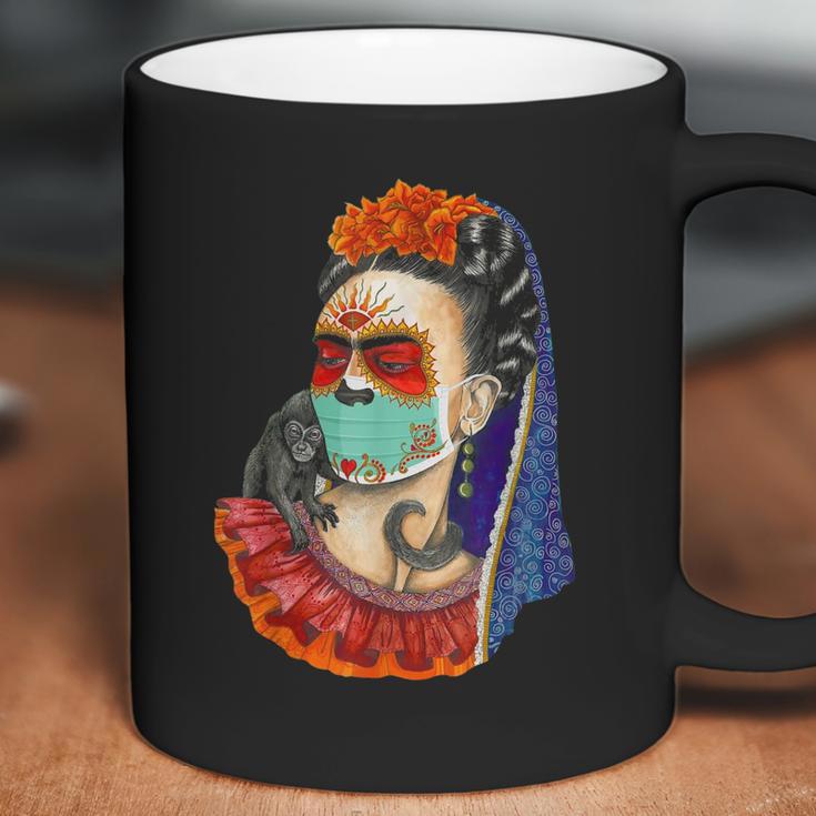 Frida Kahlo Art Girl Coffee Mug