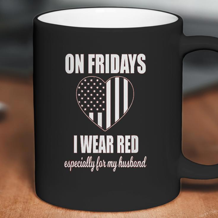 On Fridays I Wear Red Coffee Mug