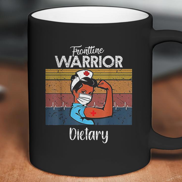 Frontline Warrior Dietary Vintage Women Strong Coffee Mug