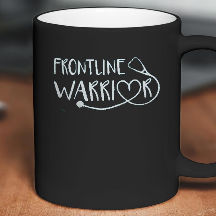 Frontline Warrior Nurse Hero Graphic Coffee Mug