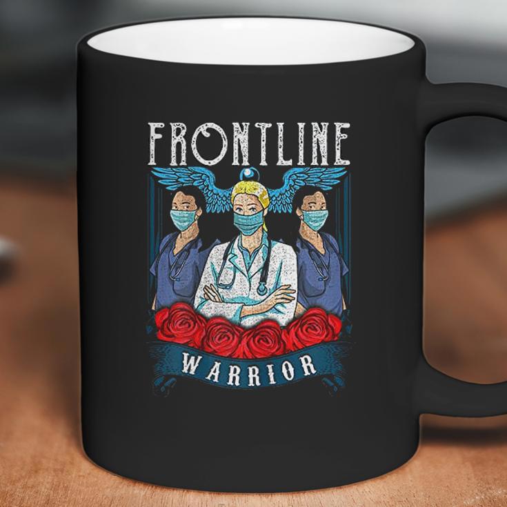 Frontline Warrior Proud Hero Nurse Superhero Gift Coffee Mug