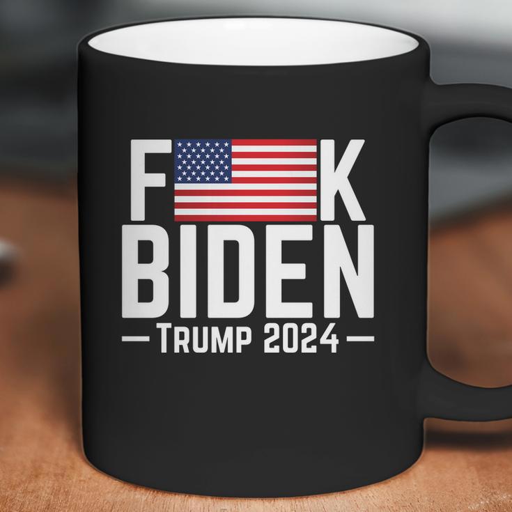 Fuck Biden American Flag Trump 2024 Shirt Coffee Mug