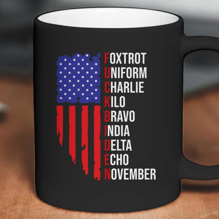 Fuck Biden Shirt Foxtrot Uniform Charlie Anti Joe Biden Coffee Mug