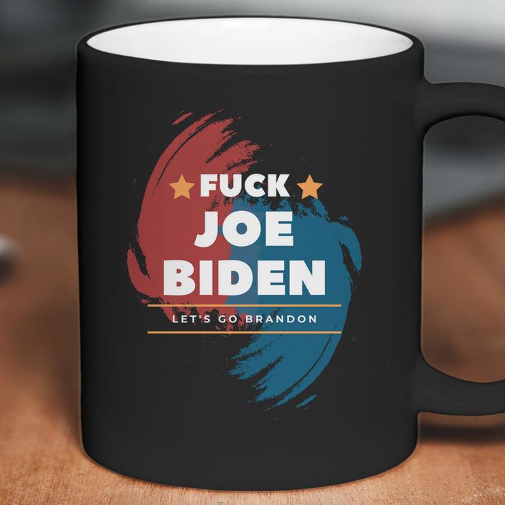 Fuck Joe Biden Lets Go Brandon Star Coffee Mug